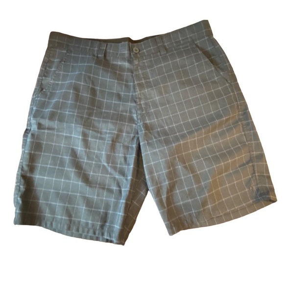 Hang Ten Men's Checkered Stripe Shorts Size 38 - Picture 2 of 8